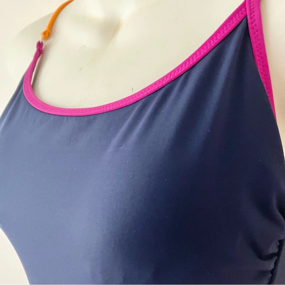 Athleta Navy Blue Kapalua One Piece Swimsuit‎